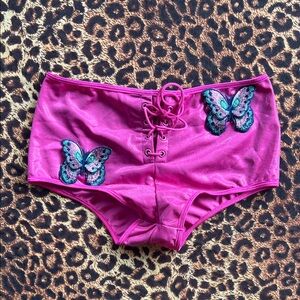 Club Exx rave shorts